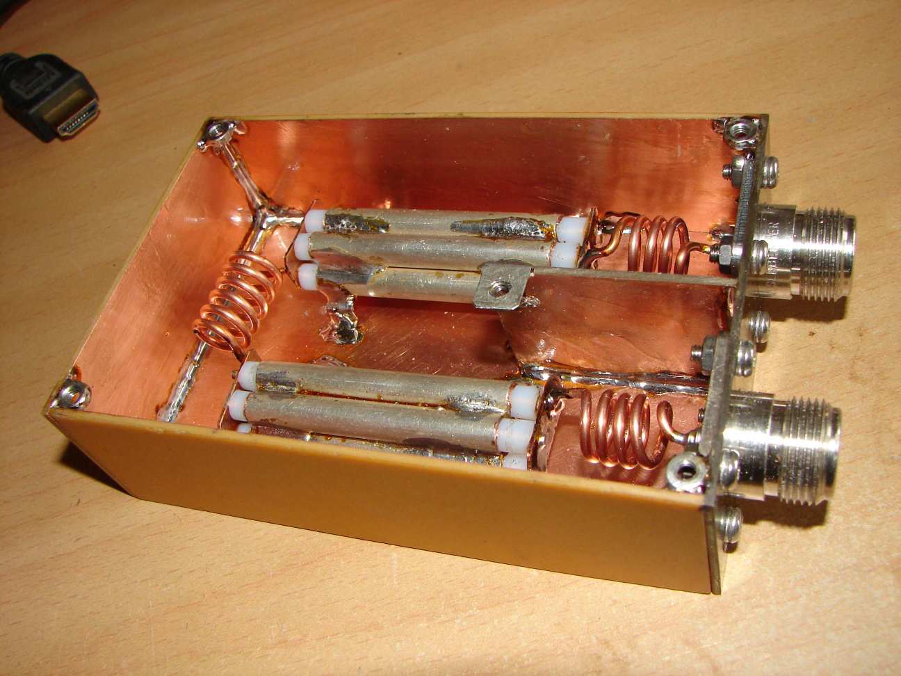 Low pass filter 144 MHz